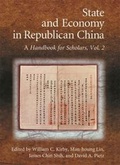 Cover: State and Economy in Republican China - Harvard University Press