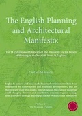 Cover: The English Planning and Architectural Manifesto - Dr Gerald Mason