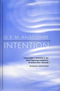 Cover: Intention - Harvard University Press
