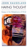Cover: Having Thought - Harvard University Press