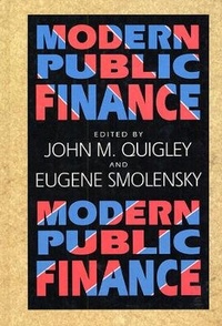 Enlarge image Cover: Modern Public Finance - Harvard University Press