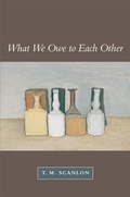 Cover: What We Owe to Each Other - The Belknap Press
