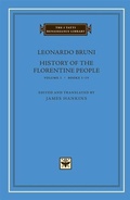 Cover: History of the Florentine People: Volume 1 - Harvard University Press