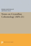 Cover: Notes on Crystalline Cohomology - Princeton University Press