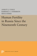 Cover: Human Fertility in Russia Since the Nineteenth Century - Princeton University Press
