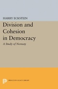 Cover: Division and Cohesion in Democracy - Princeton University Press