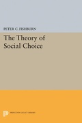 Cover: The Theory of Social Choice - Princeton University Press