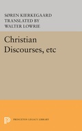 Cover: Christian Discourses, etc - Princeton University Press