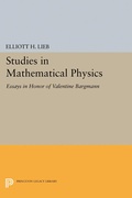 Cover: Studies in Mathematical Physics - Princeton University Press