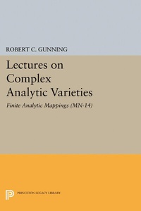 Enlarge image Cover: Lectures on Complex Analytic Varieties - Princeton University Press