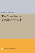 Cover: The Speeches in Vergil's Aeneid - Princeton University Press