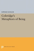 Cover: Coleridge's Metaphors of Being - Princeton University Press
