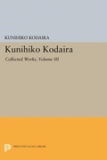 Cover: Kunihiko Kodaira, Volume III - Princeton University Press