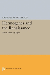 Abbildung von: Hermogenes and the Renaissance - Princeton University Press