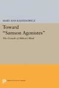 Cover: Toward Samson Agonistes - Princeton University Press