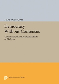 Enlarge image Cover: Democracy Without Consensus - Princeton University Press