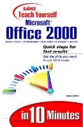 Cover: Sams Teach Yourself Microsoft Office 2000 in 10 Minutes - Sams Publishing