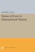 Cover: Status of Law in International Society - Princeton University Press