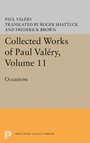 Cover: Collected Works of Paul Valery, Volume 11 - Princeton University Press