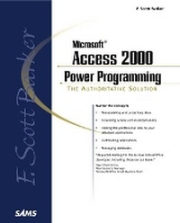 Abbildung von: F. Scott Barker's Microsoft Access 2000 Power Programming - Sams Publishing