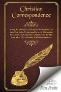 Cover: Christian Correspondence - First Fruits Press