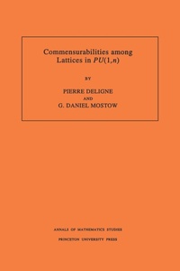 Abbildung von: Commensurabilities among Lattices in PU (1,n) - Princeton University Press