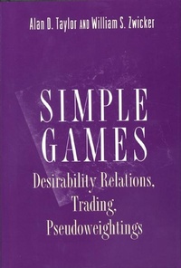 Enlarge image Cover: Simple Games - Princeton University Press