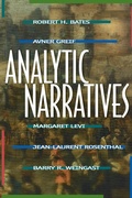Cover: Analytic Narratives - Princeton University Press