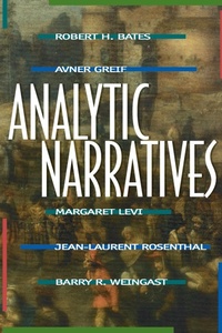 Enlarge image Cover: Analytic Narratives - Princeton University Press