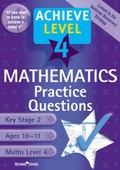 Cover: Achieve Level 4 Maths Practice Questions - Rising Stars UK Ltd