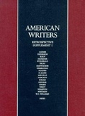 Cover: American Writers: Retrospective Supplement I - Charles Scribner's Sons