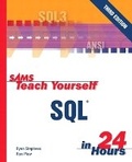 Cover: Sams Teach Yourself SQL in 24 Hours - Sams Publishing