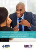 Cover: RRC Study Text: NEBOSH National Certificate in the Management of Health & Well-being at Work - RRC Publishing