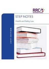 Enlarge image Cover: RRC STEP Note: Health and Safety Law - RRC Publishing