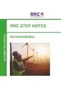 Cover: RRC STEP Note: Environmental - RRC Publishing