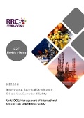 Cover: RRC Revision Guide: NEBOSH International Technical Certificate in Oil and Gas Operational Safety - RRC Publishing