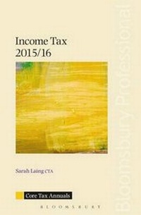 Enlarge image Cover: Core Tax Annual: Income Tax 2015/16 - Bloomsbury Professional