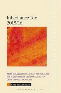 Enlarge image Cover: Core Tax Annual: Inheritance Tax 2015/16 - Bloomsbury Professional