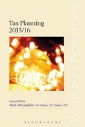 Cover: Tax Planning 2015/16 - Bloomsbury Professional