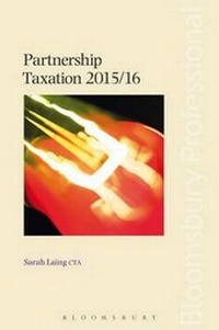 Enlarge image Cover: Partnership Taxation 2015/16 - Bloomsbury Professional