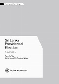Cover: Sri Lanka Presidential Election, 8 January 2015 - Commonwealth Secretariat