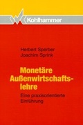 Cover: Monet&auml;re Aussenwirtschaftslehre - Kohlhammer