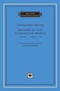 Cover: History of the Florentine People: Volume 2 - Harvard University Press