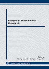 Enlarge image Cover: Energy and Environmental Materials II - Trans Tech Publications Ltd