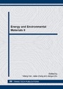 Cover: Energy and Environmental Materials II - Trans Tech Publications Ltd