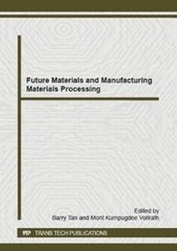 Enlarge image Cover: Future Materials and Manufacturing Materials Processing - Trans Tech Publications Ltd