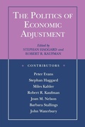 Cover: The Politics of Economic Adjustment - Princeton University Press