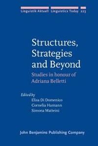 Enlarge image Cover: Structures, Strategies and Beyond - John Benjamins Publishing Co