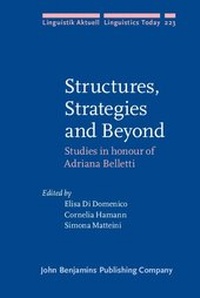Enlarge image Cover: Structures, Strategies and Beyond - John Benjamins Publishing Company