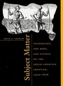 Cover: Subject Matter - Harvard University Press